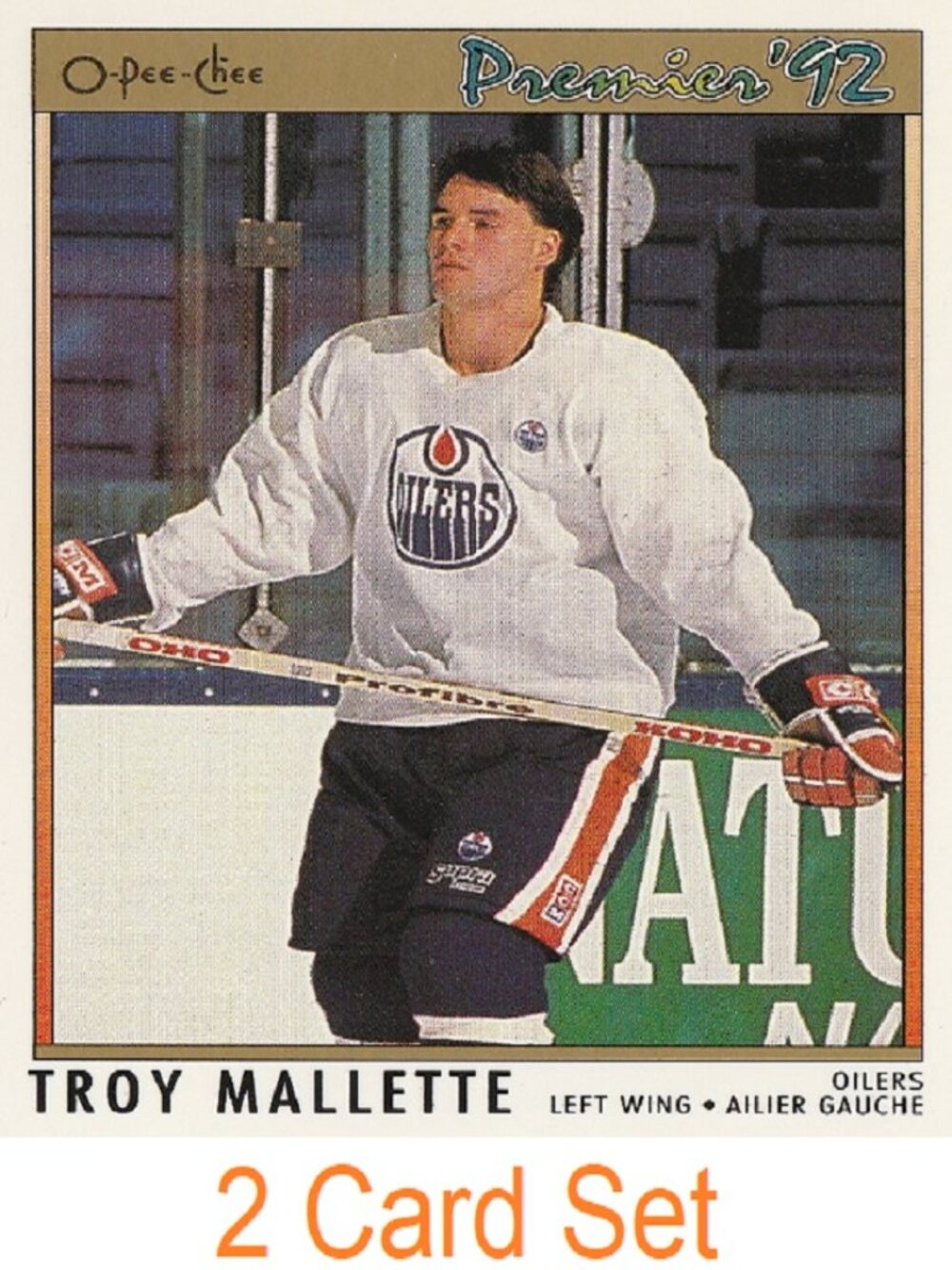 Troy Mallette Hockey Card Collection